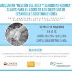 Encuentro “Gestión del agua y seguridad hídrica...” (3) INSTAGRAM